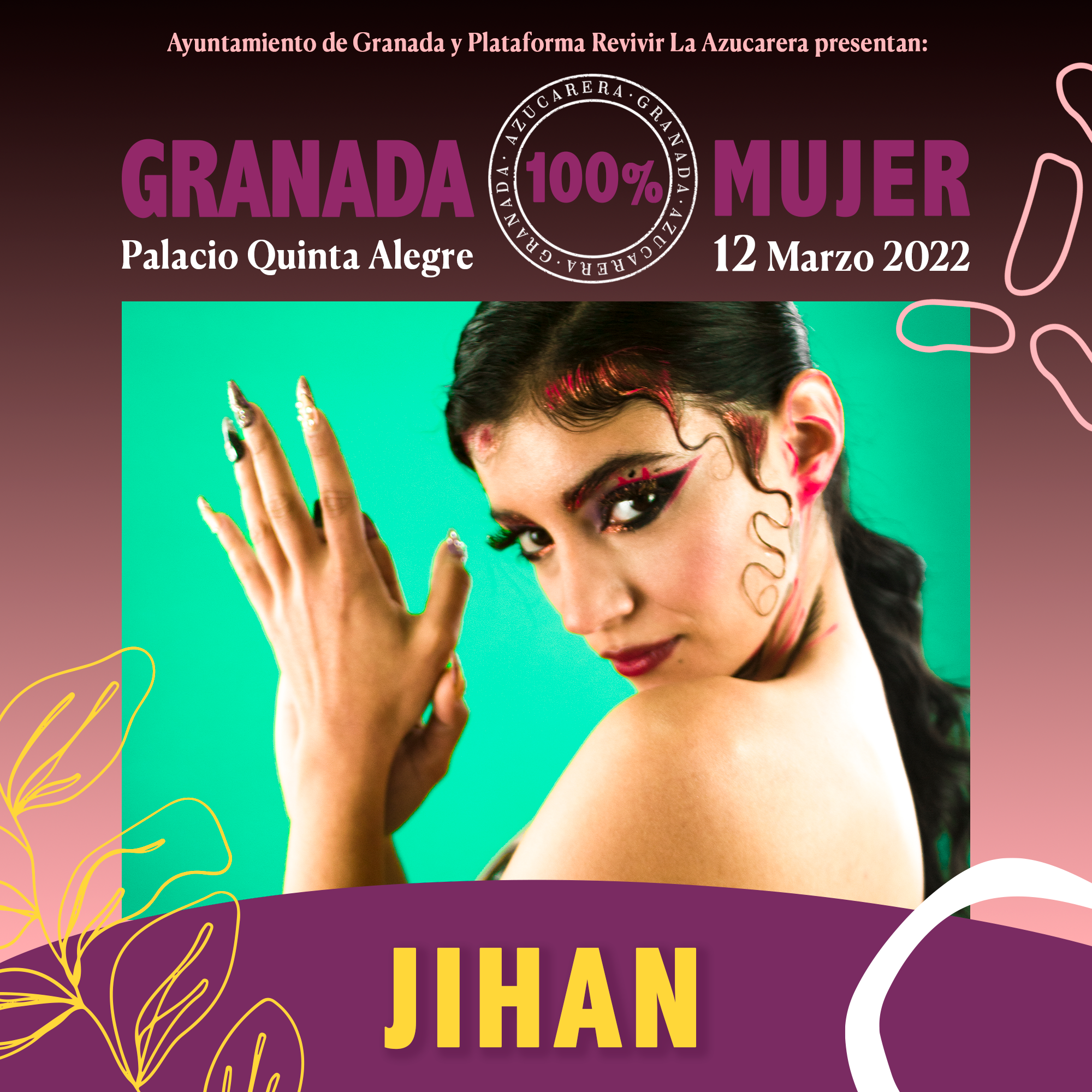 Jihan en Granada 100 mujer