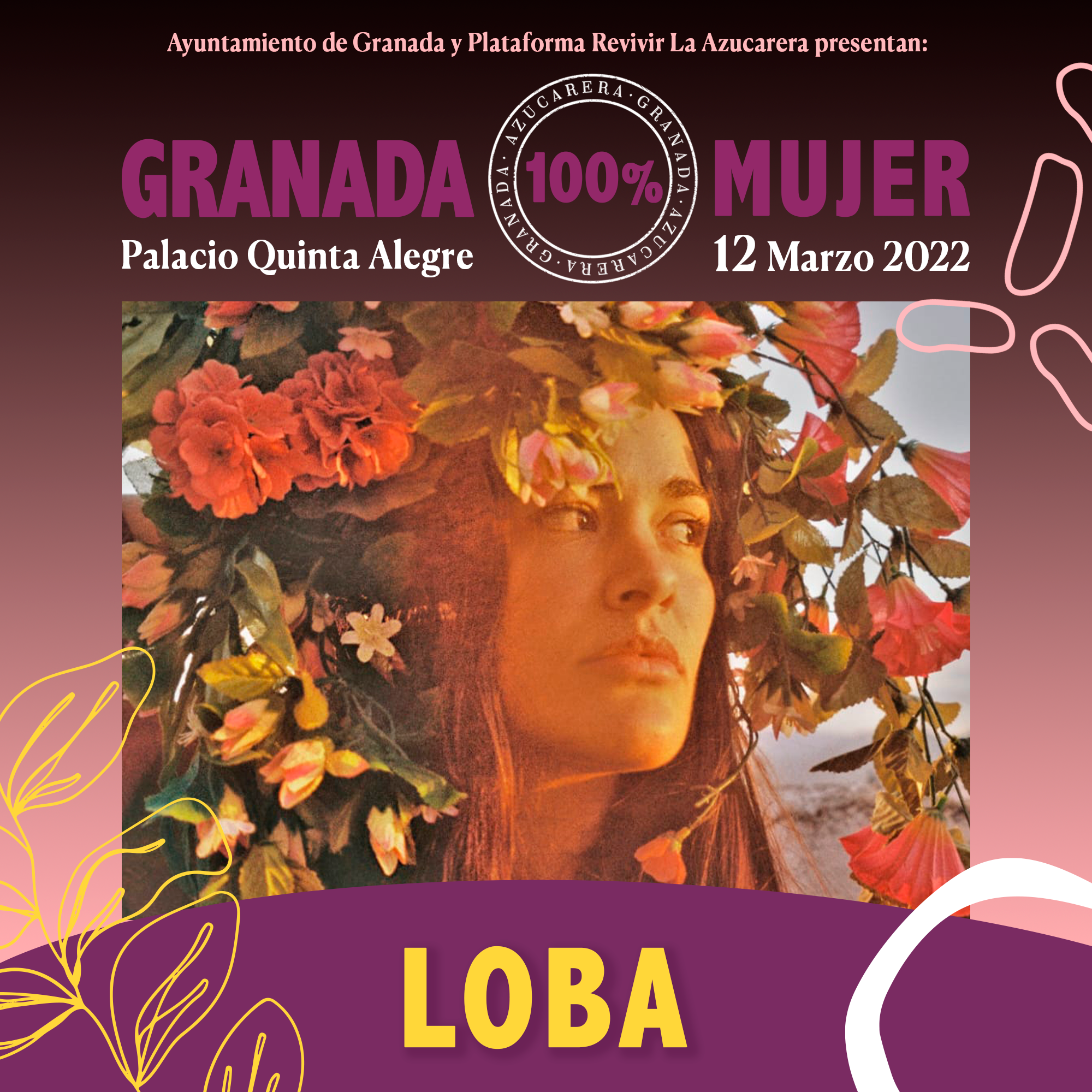 loba festival Granada 100% Mujer