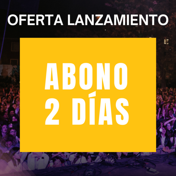 Abono festival Granada 100% Mujer 2024